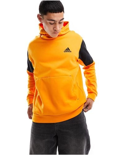 adidas Originals Adidas Sportstyle Gameday Ready Hoodie - Orange