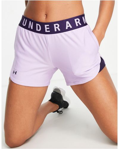 Under Armour Training - Play Up - Short Van 5inch - Paars
