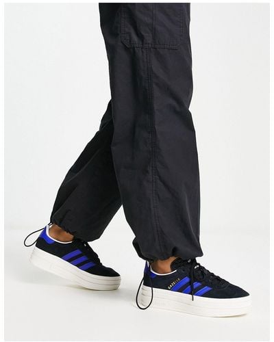 adidas Originals Gazelle - Bold - Sneakers Met Plateauzool - Zwart