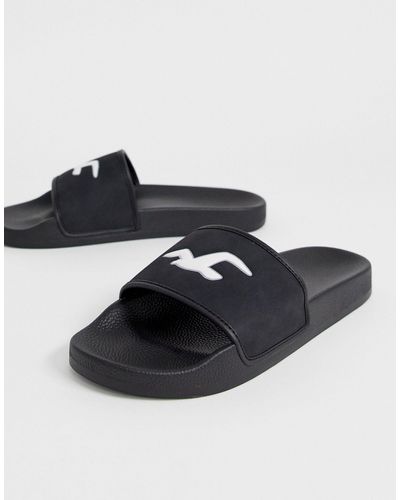 Hollister slides mens sale