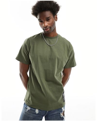 Dr. Denim – trooper – locker geschnittenes t-shirt - Grün