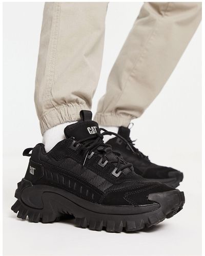 Caterpillar Cat - intruder - chunky sneakers triplo - Nero