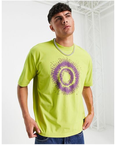 LEVIS SKATEBOARDING Camiseta con estampado en el pecho - Verde