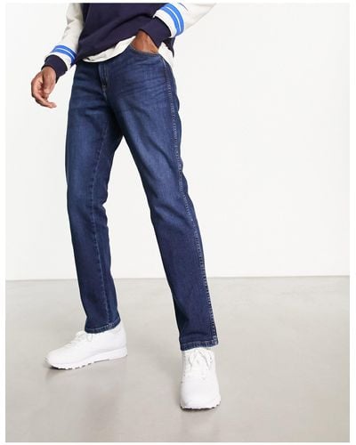 Wrangler Texas - jeans slim medio - Blu