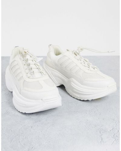 TOPSHOP Cloud Chunky Sneakers - White