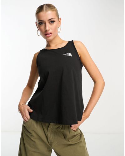 The North Face Simple Dome - Losvallende Tanktop - Zwart