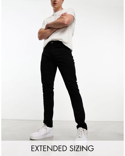 ASOS Jeans skinny neri - Bianco
