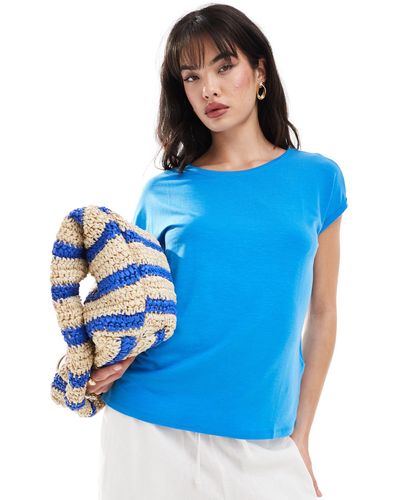 Vero Moda – t-shirt - Blau