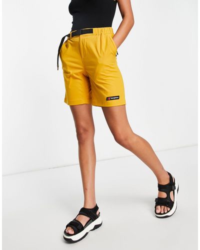Berghaus Logo Shorts - Yellow