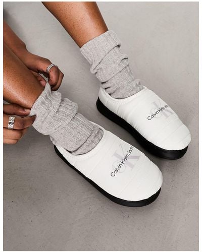 Calvin Klein Home Slippers - Gray