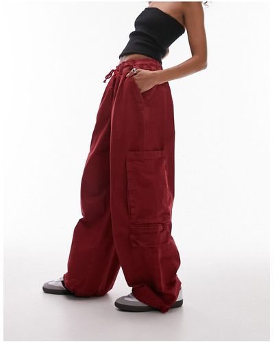 Treillis et pantalons cargo TOPSHOP pour femme | Réductions Black Friday  jusqu'à 89 % | Lyst