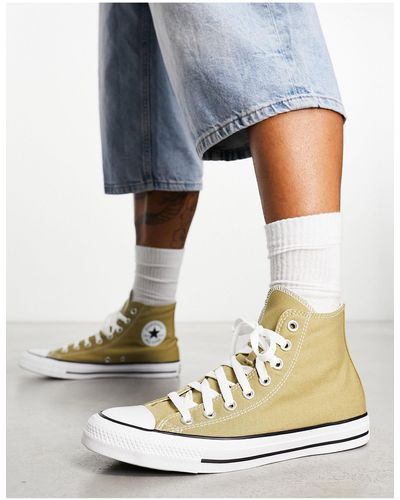 Converse – chuck taylor all star hi – sneaker - Blau
