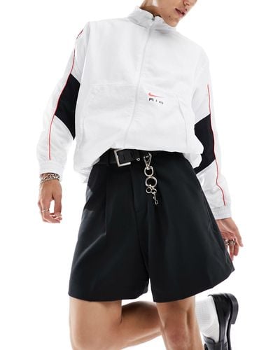 ASOS Smart Cropped Bermuda Shorts - Black