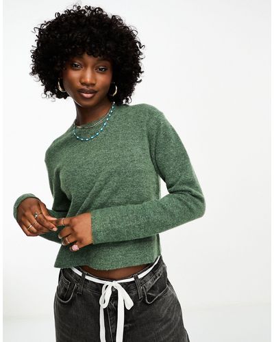 Weekday Ayla Knitted Sweater - Green