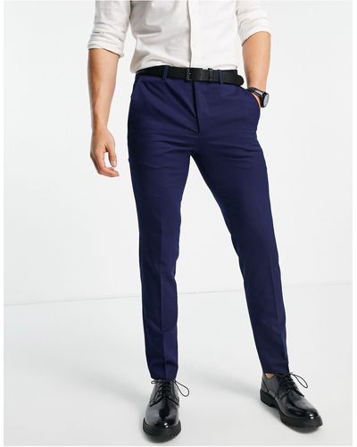Jack & Jones Premium - Smalle Pantalon - Blauw