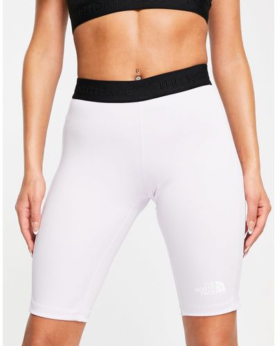The North Face Training High Waist Shorts - White