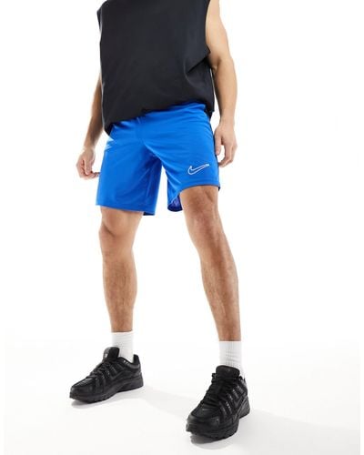 Nike Football Strike Panelled Dri-fit Shorts - Blue