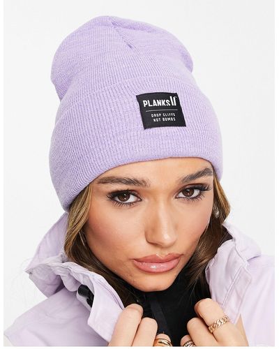 Planks Turn It Up Beanie - Pink