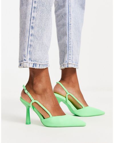 River Island Slingback Pumps - Wit