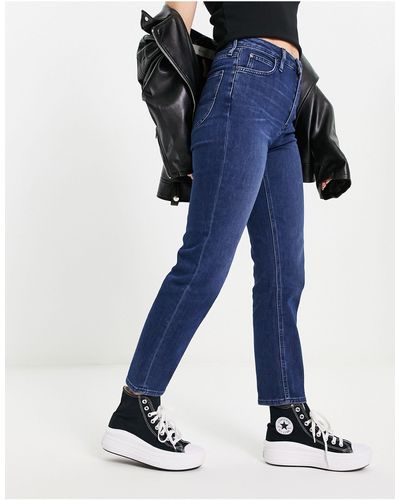 Lee Jeans Carol - jean droit - bleu foncé délavé