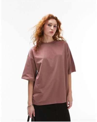 TOPSHOP Oversized T-shirt - Paars