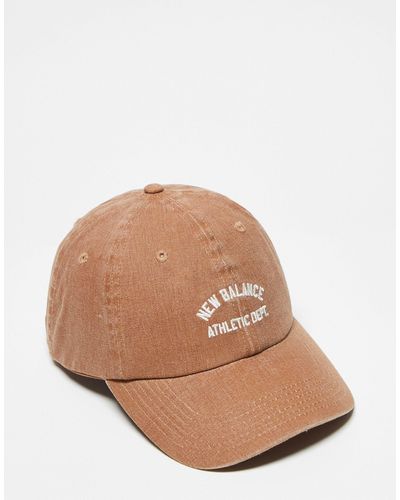 New Balance Washed Cap - Brown
