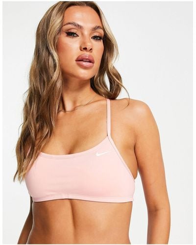 Nike Racerback Bikini Top - Pink