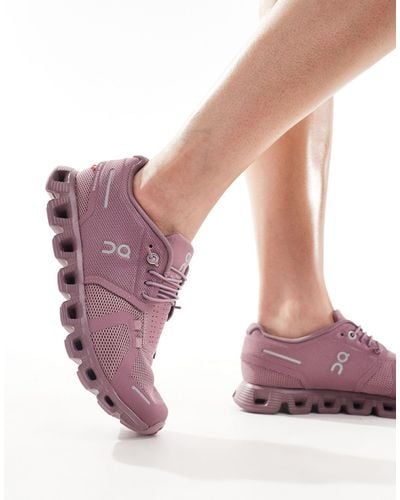 On Shoes On Cloud 5 Trainers - Purple