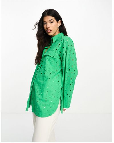 ASOS Camicia comoda - Verde