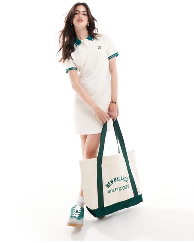 Miss Selfridge – tennis-minikleid - Weiß
