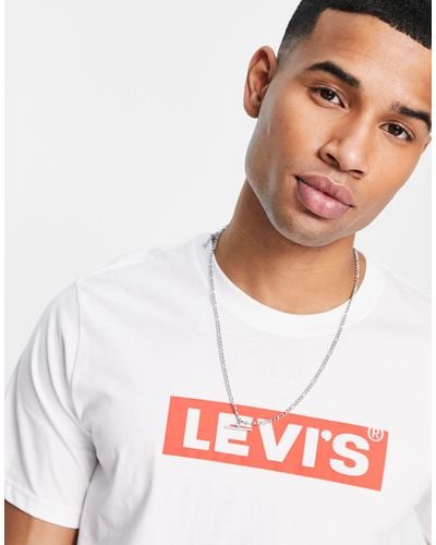 Levi's Relaxed Fit T-shirt With Logo - White