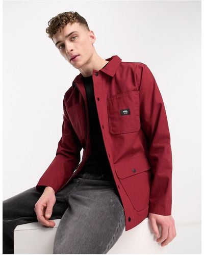Vans Drill Chore Lined Jacket - Red