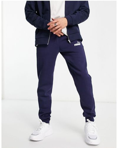 PUMA Essentials - Pantalon de jogging coupe skinny - Bleu