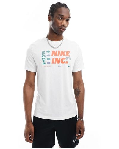 Nike – dri-fit – t-shirt - Weiß