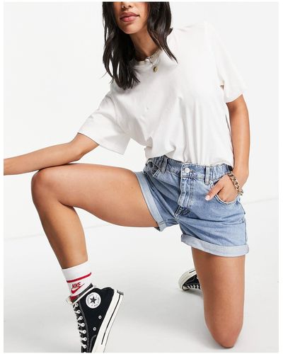 Damen-Jeans-Shorts und Denim-Shorts von Pull&Bear | Online-Schlussverkauf –  Bis zu 55% Rabatt | Lyst DE
