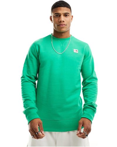 The North Face Heritage Patch Sweatshirt - Green