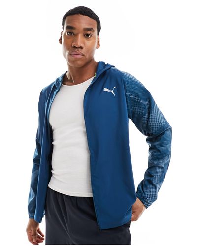 PUMA Running Favourite Woven Jacket - Blue