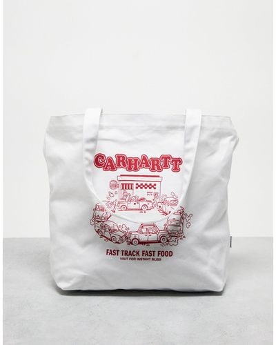 Carhartt Fast Food Tote Bag - Grey