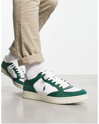 Polo Ralph Lauren Court Lux - Sneakers - Groen