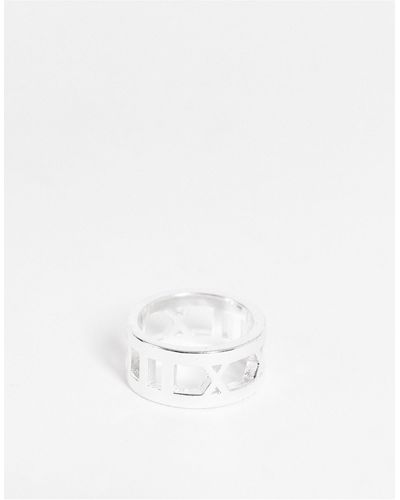 ASOS Anillo - Blanco