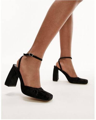 TOPSHOP Emilia - scarpe nere con tacco - Nero