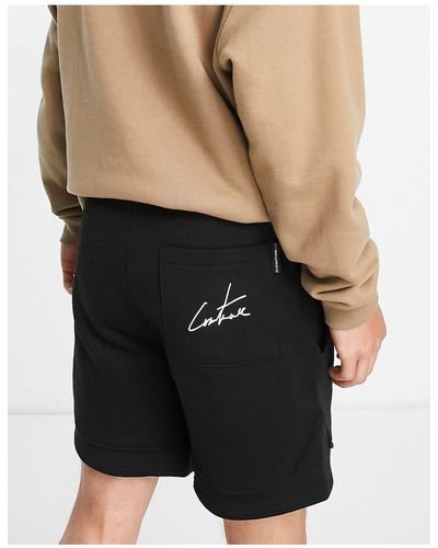 The Couture Club Co-ord Jersey Shorts - Black