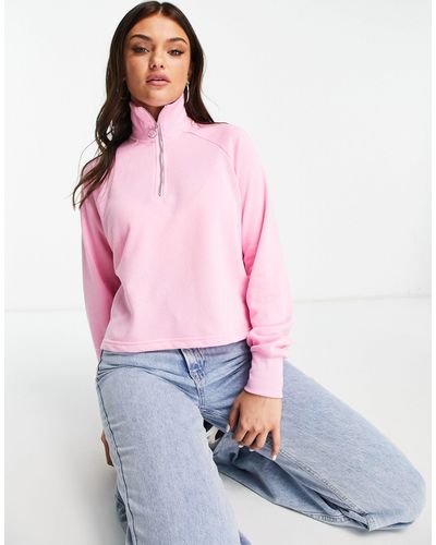 Pieces Lama - Sweatshirt - Roze