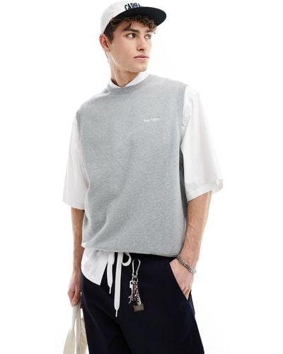 Carhartt Script Vest Sweatshirt - Grey