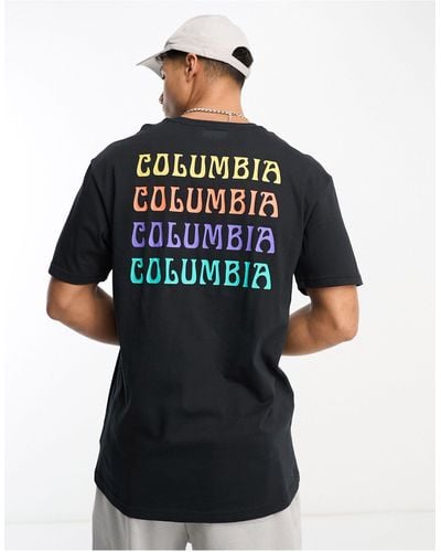Columbia Unionville - T-shirt - Zwart