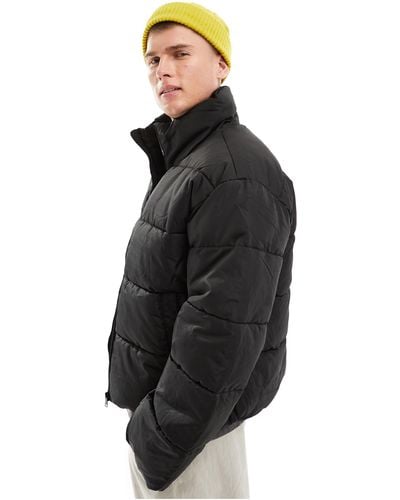Only & Sons Oversized Puffer Jacket - Black