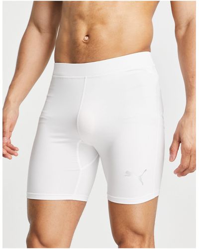PUMA Liga Baselayer Shorts - White