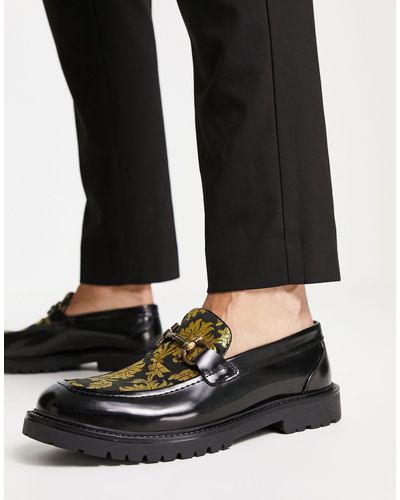 H by Hudson Exclusives - Anakin - Loafers - Zwart
