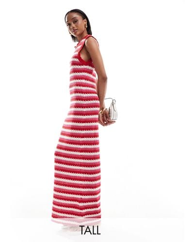 ONLY Maxi Knit Dress - Red