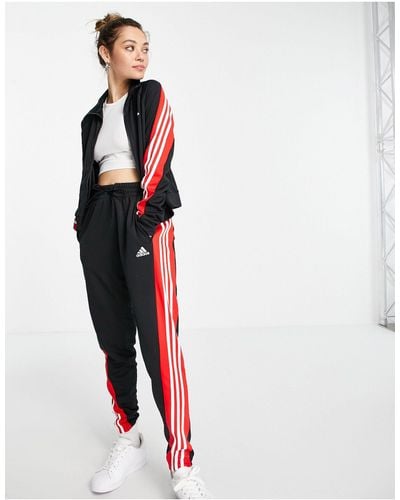 adidas Originals Adidas Sportswear Tracksuit With Three Stripes - Black